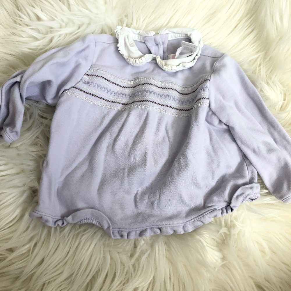 purple Janie & Jack long sleeve top 6-12 months✨